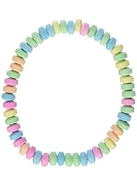 Stretchable Hard Candy Necklaces (Bulk set of 24) Party Candy