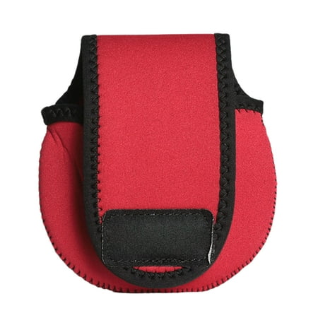 FEAMOS Portable Fishing Reel Pouches Bag Spinnings Reel Case Bag Baitcasting Trolling Fishing Reel Protective Case