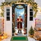 thumbnail image 5 of Ireezec Christmas Door Curtain Santa Claus Print Polyester Fabric Holiday Decoration for Front Door Indoor Wall Party Festival Decor, 5 of 6