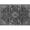 thumbnail image 1 of Ahgly Company Indoor Rectangle Medallion Gray Traditional Area Rugs, 4' x 6', 1 of 1
