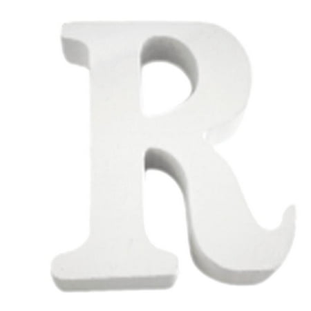 Wood Wooden Letters White Alphabet Wedding Birthday Party Home ...