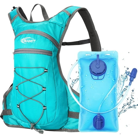 AIMTYD Sac à dos d'hydratation isolé avec poche à eau étanche 2L Sac à dos  léger pour course à pied pour le cyclisme, la randonnée, l'escalade, la  chasse, le vélo, le camping 