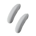 thumbnail image 2 of Ounissouiy 2 unids/set funda de silla respetuosa con el medio ambiente para el hogar o la oficina-fácil de instalar y silla de ordenador sin Decoración del hogar gris claro, 2 of 6