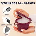 thumbnail image 2 of Pixie Menstrual Cup Collapsible Sterilizer - Microwavable Cleaner Container for Menstrual Discs (12oz), 2 of 7