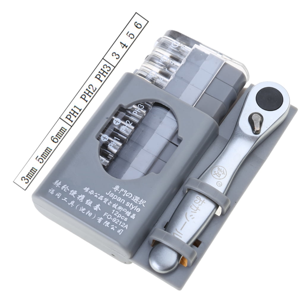 Ratchet Screwdriver Positive And Negative Screw Combination Set 10Pcs Screwdriver Ratchet Wrench Repair Hand Tools