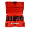thumbnail image 1 of Yeacher 6pcs Lug Nut Remover Kit Broken Nuts Removal Tool Set Broken Nut Bolt Extractor, 1 of 7
