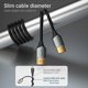 thumbnail image 4 of Cable HDMI macho a macho VENTION ALEHD tipo A de 0,5 m con carcasa de aleación de aluminio, 4K 60Hz HD, 4 of 5