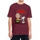 thumbnail image 3 of Camiseta de dibujos animados de Charlie Brown y Snoopy de Peanuts, camisetas divertidas de manga corta, camisetas de algodón puro con cuello redondo, camisetas de gran tamaño, 3 of 5