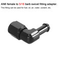 thumbnail image 5 of AN6 a 3/8 Adaptador de conexión de lengüeta Conector de manguera de línea de combustible MABOTO Adaptador de línea de aceite, 5 of 5