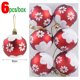 thumbnail image 3 of 24/6 piezas de bolas navideñas galvanizadas, adornos colgantes para árbol de Navidad, adornos de bolas navideñas para fiestas de Año Nuevo, decoración del hogar, 3 of 5