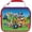Blue, variant on Kid's Reusable Soft Lunch Box, Minecraft