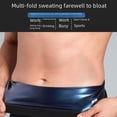 thumbnail image 4 of Pantalones de sudor para hombre, pantalones de fitness abdominales ajustados de cintura alta, pantalones deportivos para correr, pantalones de sudor que acumulan calor, pantalones cortos de, 4 of 5