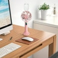 thumbnail image 6 of Needhep Bladeless Fan With Remote,Quiet Fans for Bedroom Cooling, Small Standing Fan, Small Desk Fan Plug In Wall, Fans for Living Room (Pink), 6 of 6