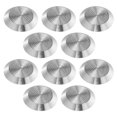 thumbnail image 1 of VERDANVERSE 10Ud Marcadores Táctiles Antideslizantes Para Senderos Con Adhesivo Fuerte Y Acero Inoxidable, 1 of 8