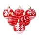 thumbnail image 1 of 6cm Transparent Painted Printed Christmas Ball Plastic Christmas Tree Decoration Ball Pendant Colorful Box Set Of 6 Christmas Balls, 1 of 2