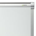 thumbnail image 3 of Porcelain Steel Magnetic Dry Erase Board w/ Aluminum Frame & Map Rail (4' W x 3' H), 3 of 9