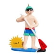 thumbnail image 4 of Personalized Beach Ornament 2024 Beach Boy Paddle Board Gift 1 Count - Custom Ornaments by Elves, 4 of 10