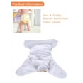 thumbnail image 3 of Reusable Baby Swim Diapers, Adjustable Diaper Swim for Toddlers 6 Months - 3 Years Old, 2 Pack for Swimming Lessons (Blue & Pink dot Pattern), 3 of 5