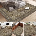 thumbnail image 6 of TECHVIDA 5x7 Area Rugs for Living Room Rugs, Modern Abstract Machine Washable Vintage Rugs,Non Slip Carpet,Modern Carpet for Bedroom Dining Room Farmhouse Home, 6 of 11