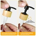 thumbnail image 2 of Kusmil Glass Soap Dispenser Set, Contains Hand Soap and Dish Soap Dispenser(Black & White), 2 of 8