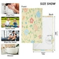 thumbnail image 6 of Yayeee 100% Cotton Hand Towels for Bathroom 16" x 28" Soft Absorbent Kitchen Towel, Colorful Flower, 6 of 7