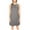 Grey, variant on Spencer Womens Tank Dress Summer Casual Swing T-Shirt Dresses Beach Cover up Pockets Loose Dress Plus Size (Green, S)