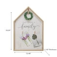 thumbnail image 2 of Cadre De Clip De Collage Mdf Avec Des Fausses Plantes 4X6, 2 of 4