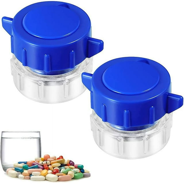 Molinillo de Pastillas TANGJMXG 2 Paquetes Triturador de Medicamentos