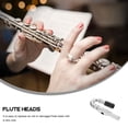 thumbnail image 3 of LIFKOME 1Pc Practical Flute Manual Elbow Silver Nickel Plated Durable Flute Accessories, 3 of 8