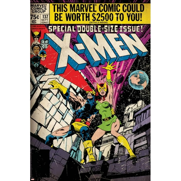 Marvel Comics Retro The X Men Comic Book Cover No 137 Phoenix