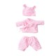 thumbnail image 2 of Conjunto de vestido navideño para muñecas Reborn de 30 cm | Disfraz navideño verde, blanco y rosa | Conjunto de algodón de una pieza para niñas de 3 a 6 años | Juguete de regalo y rompecabezas p, 2 of 6