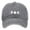 Grey, variant on Washed Baseball Cap With Moon Embroidery Classic Unstructured Low Profile Dad Hat For Daily Use Soft Stylish Basic Visors