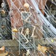 thumbnail image 3 of Telaraña blanca para decoraciones de Halloween, telaraña Artificial elástica para decoración de escena de fiesta de Halloween, accesorios de Casa Encantada, 3 of 4
