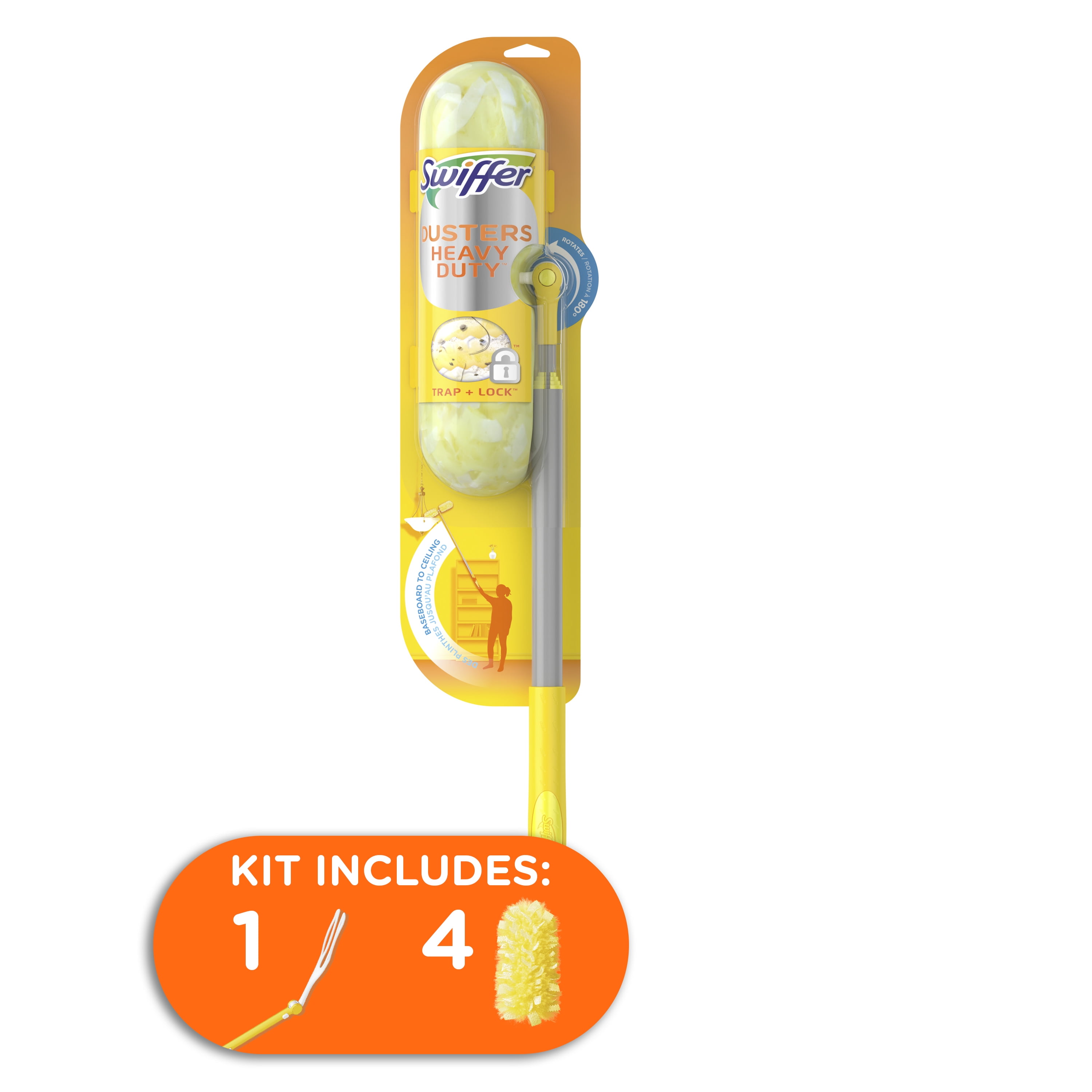 Swiffer Dusters 360 Extendable Handle Starter Kit 4-Count