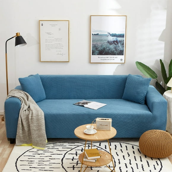 Chmadoxn Décoration pour la Maison, Décoration de Pièce, Décoration Murale Couleur Unie Housse de Sofa Toutes Saisons Tricotée Élastique Housse de Sofa Enveloppante Coussin de Sofa Rocker Velvet Sofa Cover Rocker Velvet Sofa Cover