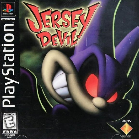 Restored Jersey Devil (Sony PlayStation 1, 1998) Video Game (Refurbished)