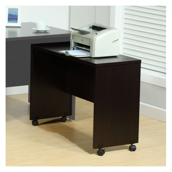 Printer Mobile Stand, Computer Desk, Home Office Desk - Red Cocoa