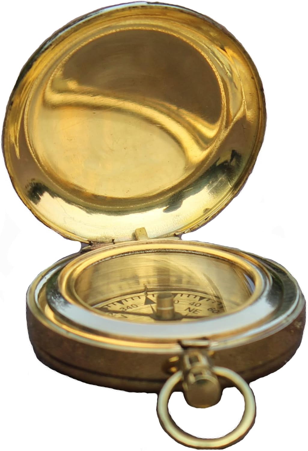 Nautical Collectible Retro Style Compass Decorative Gift Item Brass Finish Compass