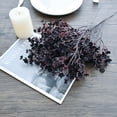 thumbnail image 3 of 6pcs Peacock Artificial Flowers Silk Babys Breath Gypsophila 19.7" for Home Kitchen Decor, 3 of 5