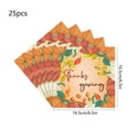 thumbnail image 3 of JoyMoreHome Tableware Set 25Pcs Fall Pumpkin Disposable Thanksgiving Party Decorations, Paper Plates Paper Cups Napkins for Thanksgiving Party Home Supplies, 3 of 6