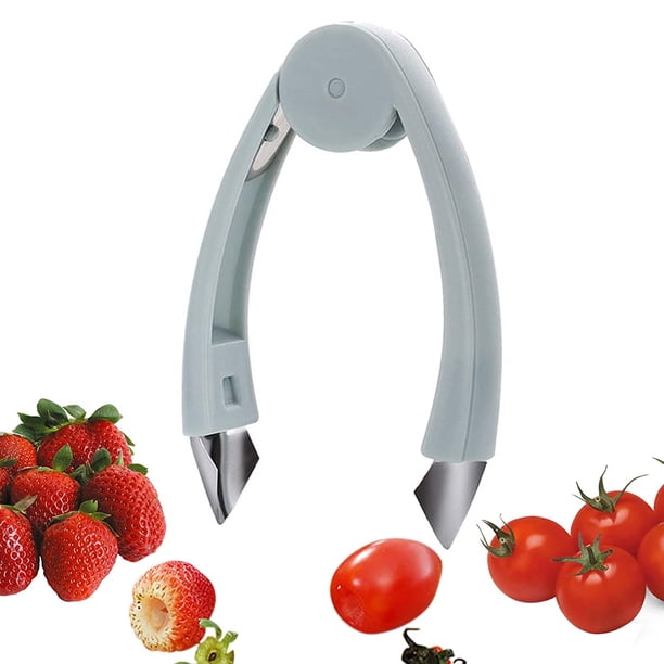 Descascarador de Fresas ANGGREK portátil Utensilio de Cocina Multiusos 12 cm
