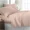 Blush, variant on 600 Thread Count 100% Long Staple Egyptian Cotton Soft Combed, 4 Piece Sheets Set, Smooth & Soft Sateen Weave, Luxury Hotel Collection Bedding, Deep Pocket Fitted (Queen, Light Grey Solid)