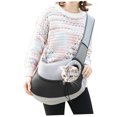thumbnail image 3 of unbranded Pet Carrier Portátil Negro Con Malla Visible Y Correa Extendible Para Y, 3 of 7