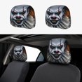 thumbnail image 1 of Pennywise: El Payaso Funda Protectora Universal para Reposacabezas de Coche, Funda Elástica para Reposacabezas de Asiento de Auto, Funda de Tela Antipolvo, Accesorios de Interior 2 Piezas, 1 of 6