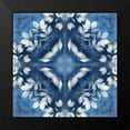 thumbnail image 2 of Nan 15x15 Black Modern Framed Museum Art Print Titled - Navy Nature II, 2 of 5
