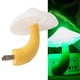 thumbnail image 2 of Billuyoard Lindo hongo LED luces de noche Sensor de luz lámpara de ambiente luz automática UE/EE. UU. enchufe de pared lámpara de noche para Iluminación y accesorios verde, 2 of 3