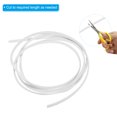 thumbnail image 3 of Uxcell 100 Yards Flat Suede Cord 2.7mm Leather String Lace Faux Leather Cord with Roll Spool White, 3 of 6