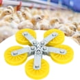 thumbnail image 1 of Livestock Pulley, Simple Installation Fine Workmanship Strong Bearing Capacity 5Pcs Large Metal Hook Fixed Pulley, for Most Chicken Houses Most Livestock Farm, 1 of 7