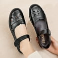 thumbnail image 2 of Utoimkio Platform Sandals for Women Clearance Women's Sandals Comfortable Casual Hollow Out Shoes, 2 of 3