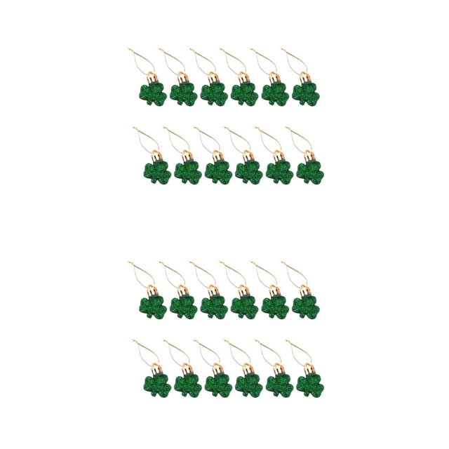 Qarigey 12 piezas de decoraciones para árboles del día de San Valentín estante del día de San Patricio Type6 NO6